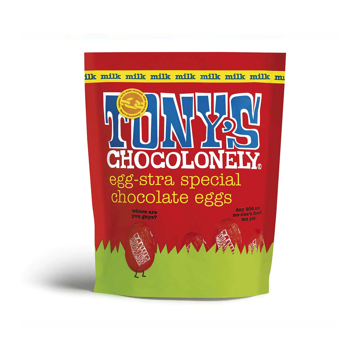 Tony's Chocolonely Chocolate Milk Eggs 180g