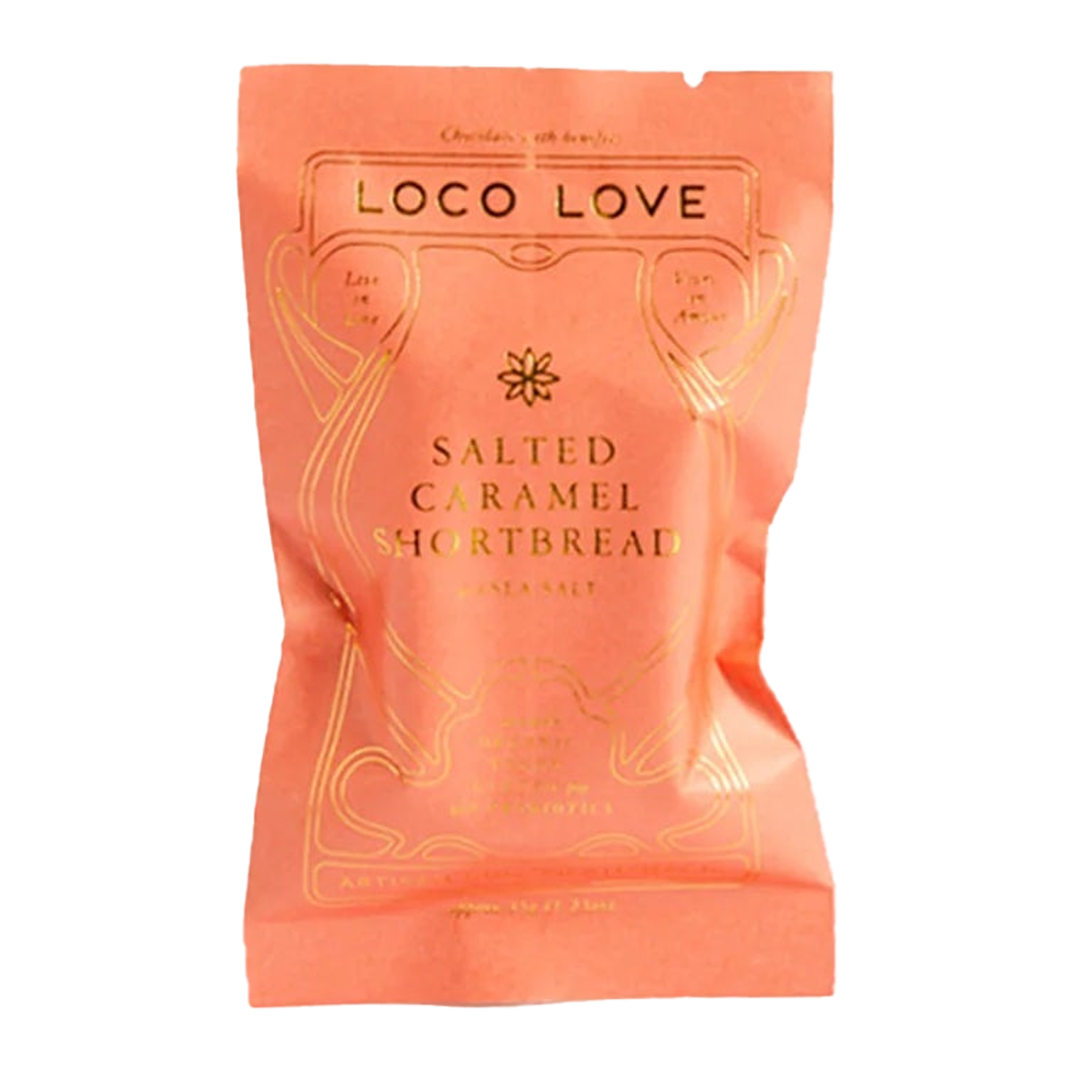 Loco Love Salted Caramel Shortbread 35g