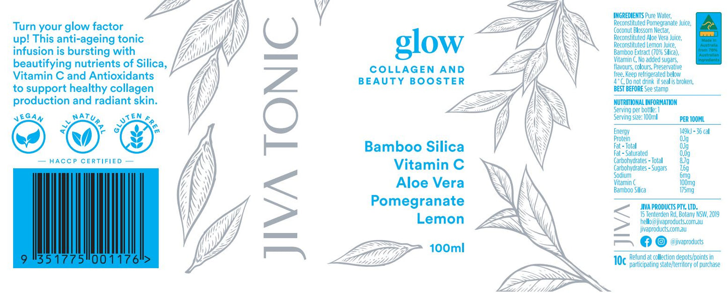 Jiva Tonic Glow | Harris Farm Online