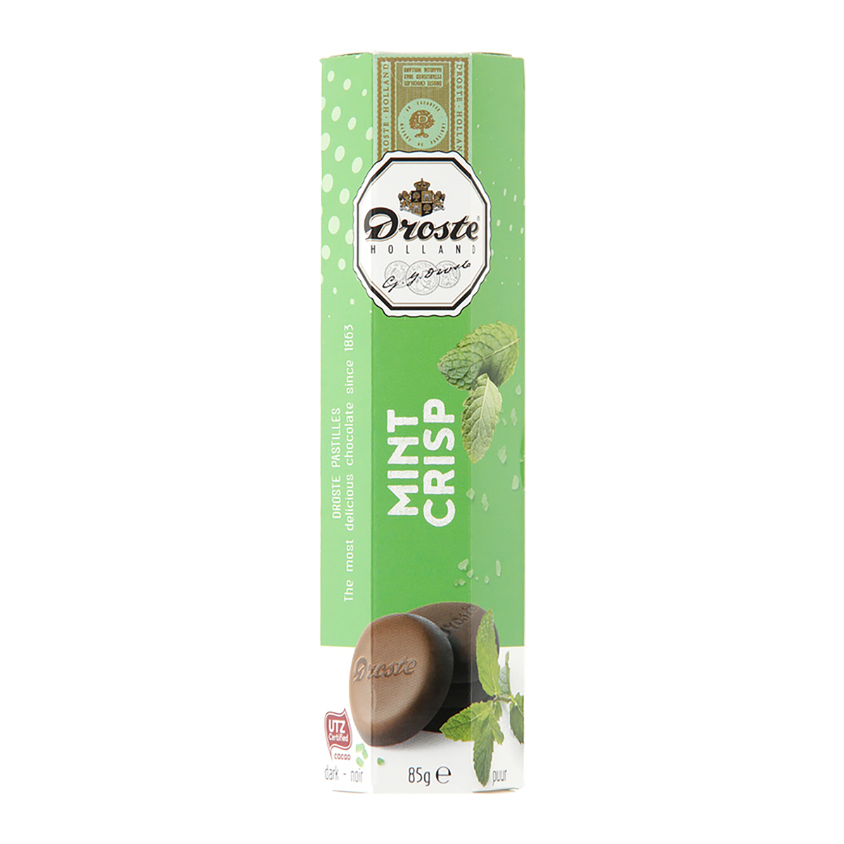 Droste Rolls Dark Mint Crisp 85g