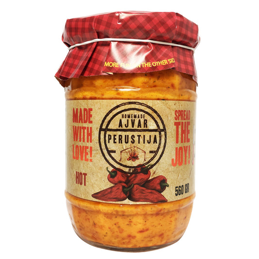 Perustija Homemade Ajvar Hot 560g