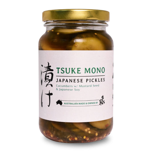 Tsuke Mono Japanese Pickles Cucumber with Mustard Seed and Japanese Soy 400g | Harris Farm Online