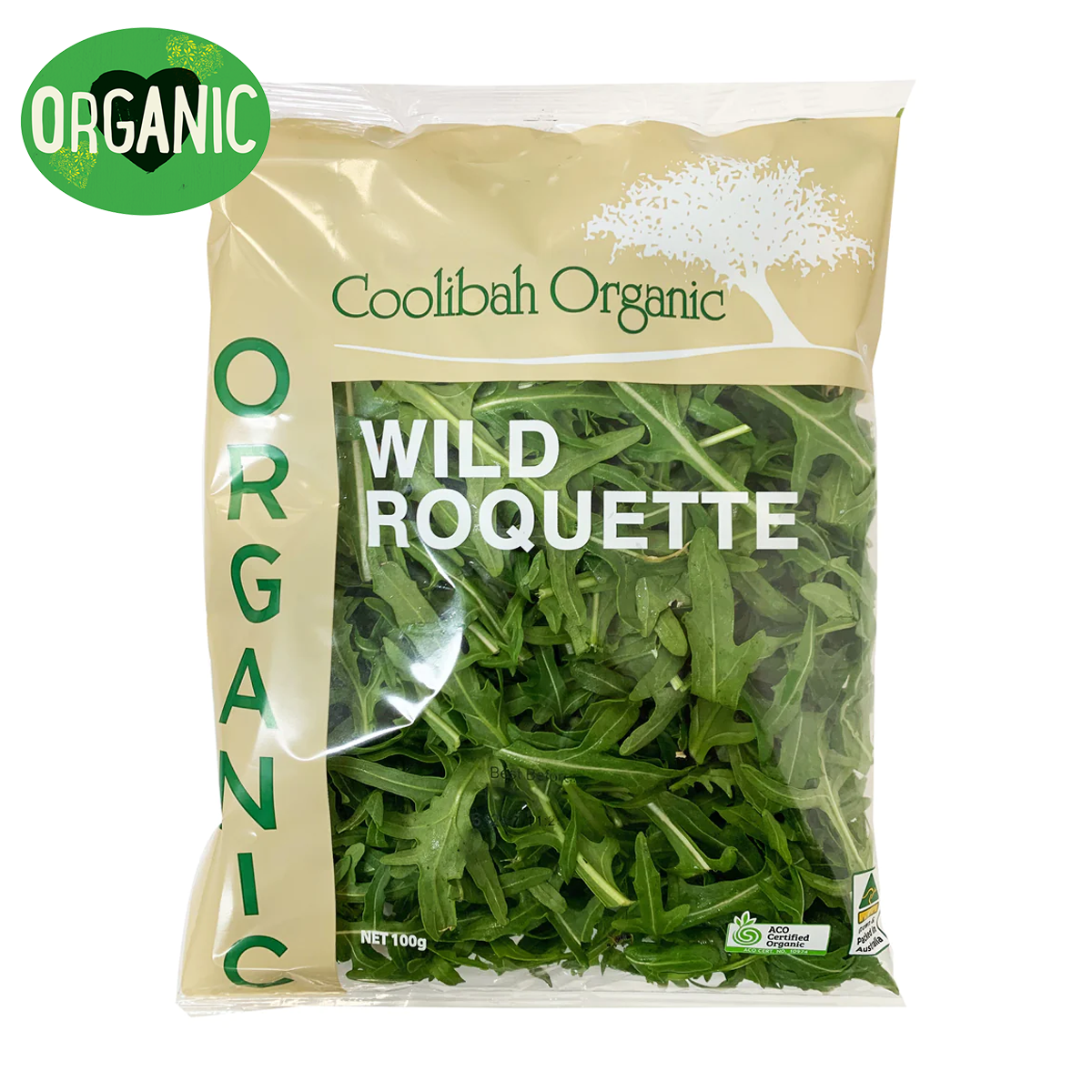 Coolibah Salad Organic Wild Roquette 100g