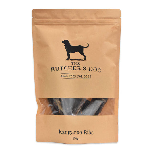 The Butchers Dog Kangaroo Ribs 150g | Harris Farm Online