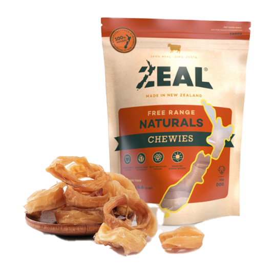 Zeal Free Range Naturals Dog Treats Chewies 125g