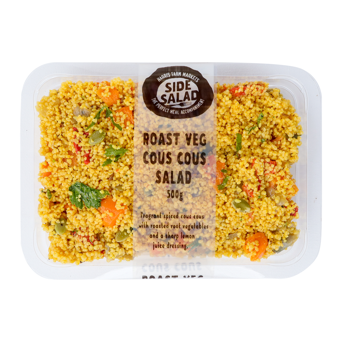 Harris Farm Side Salad Roasted Veg Cous Cous 475g