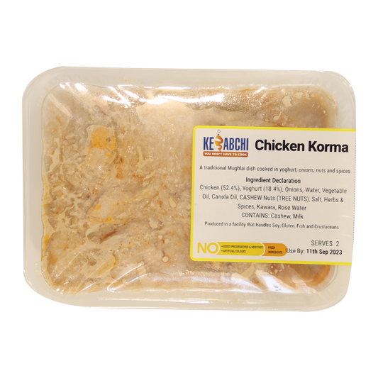 Kebabchi Chicken Korma Curry 350g