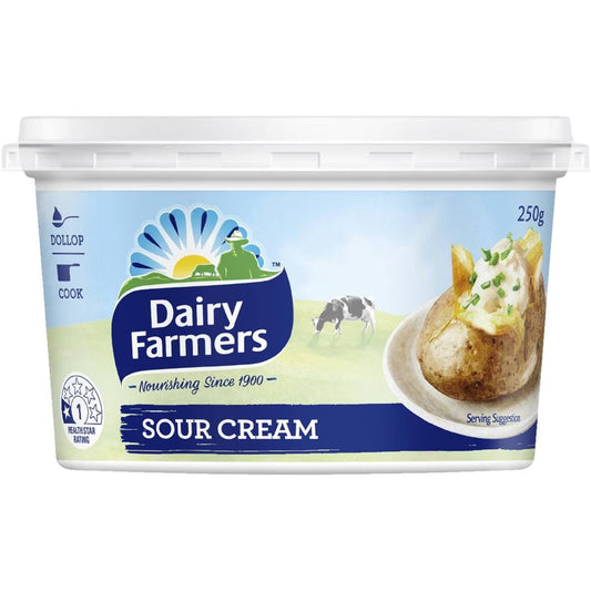 Dairy Farmers Sour Cream 250g