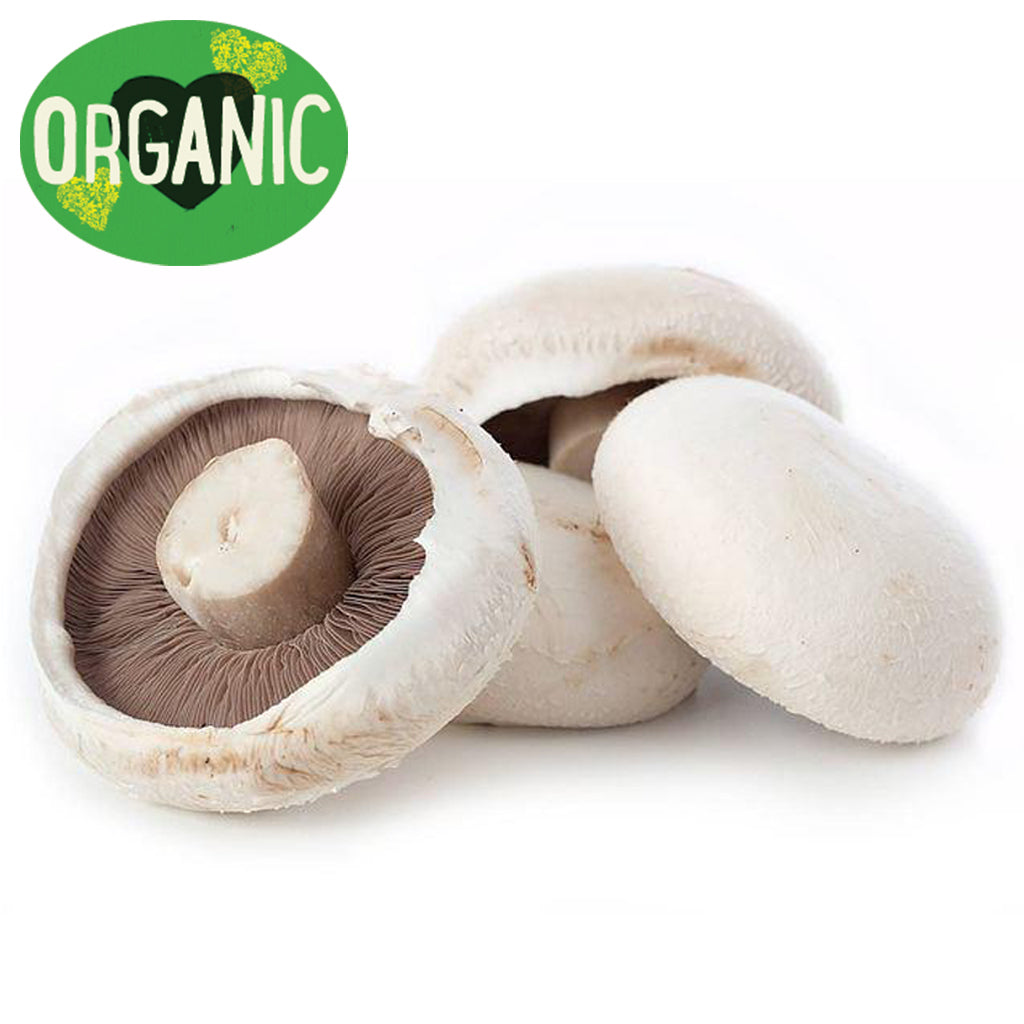 Mushrooms Flat White Organic 375g