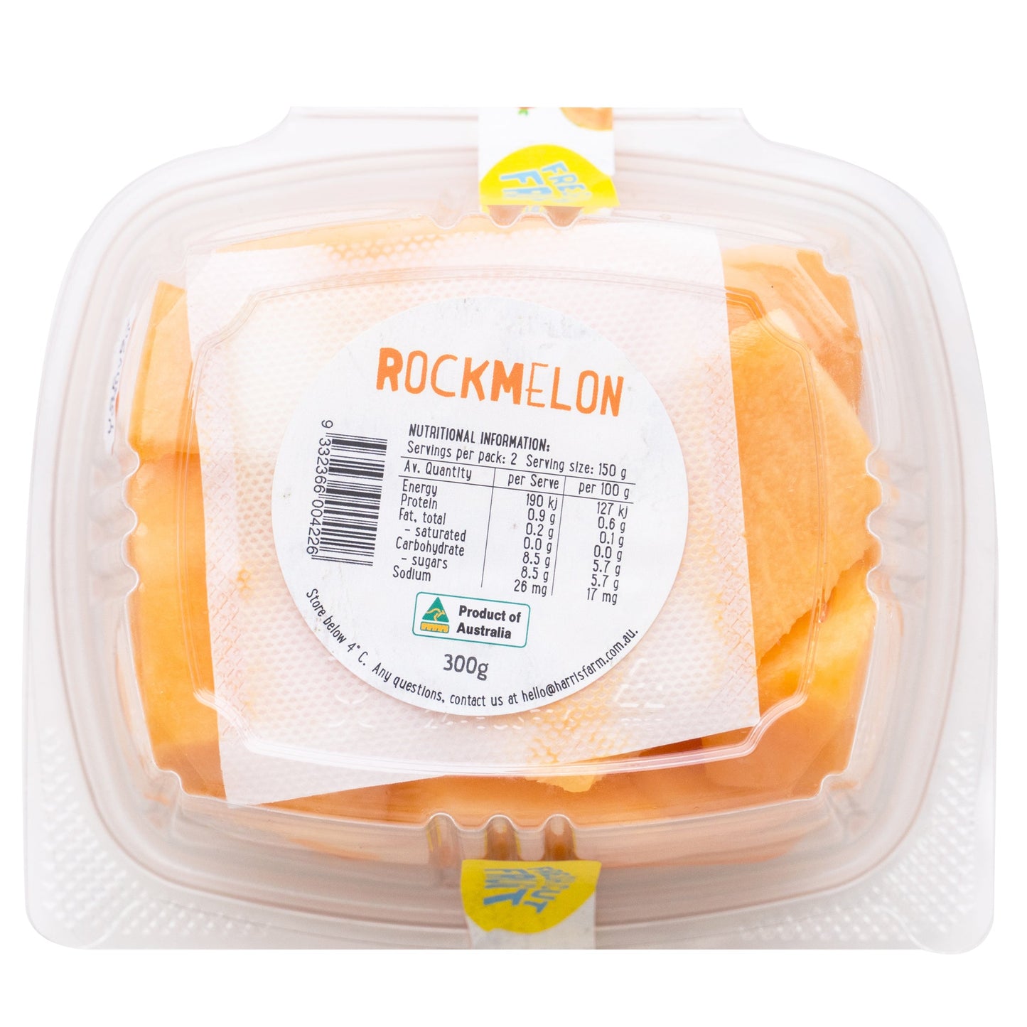 Harris Farm Rockmelon Cut 300g