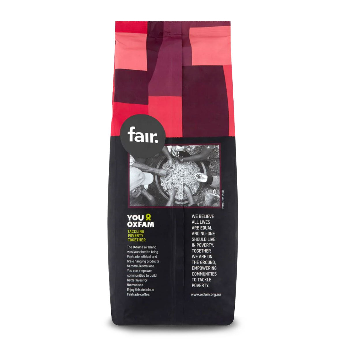 Oxfam World Blend Coffee Beans 250g | Harris Farm Online