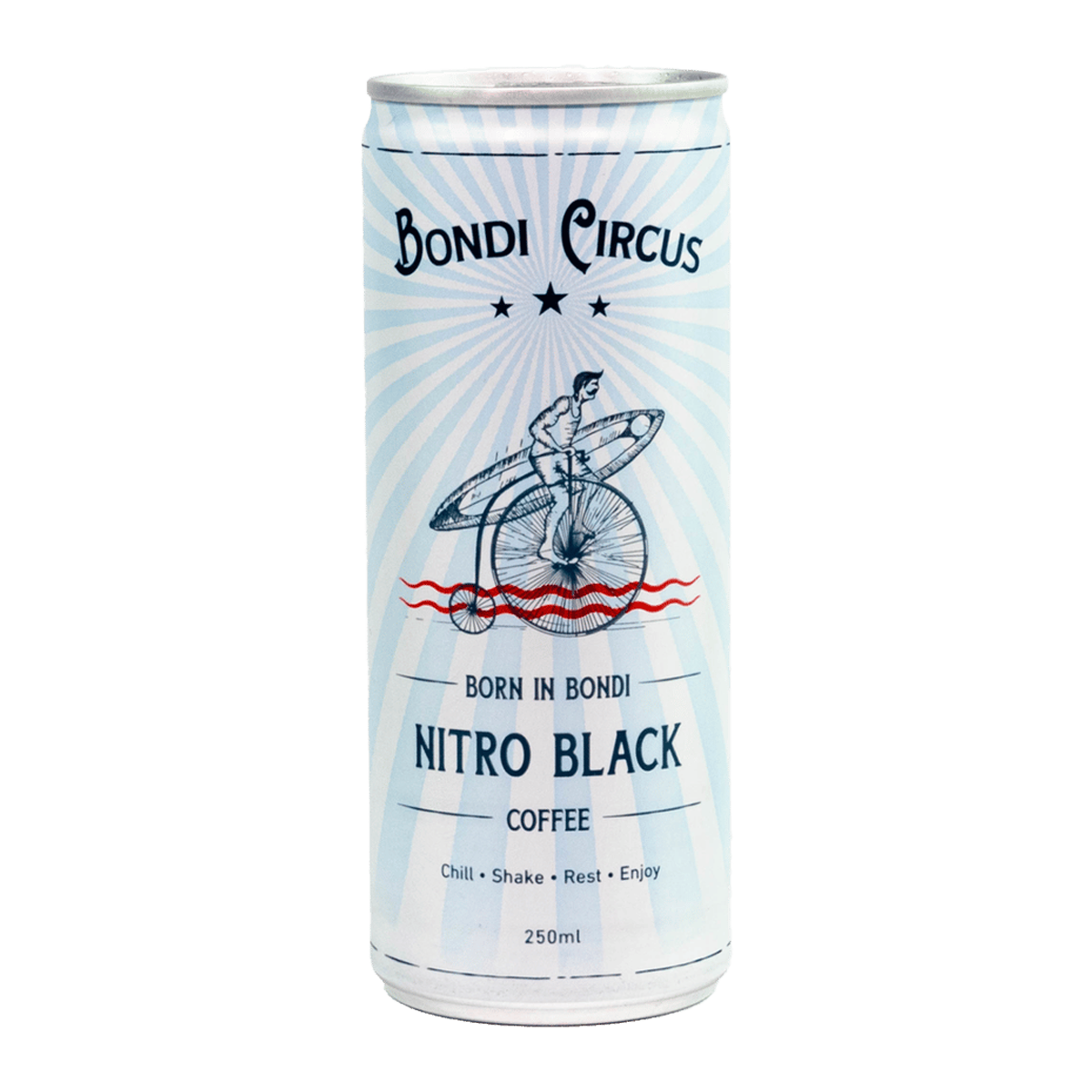 Bondi Circus Nitro Black Coffee 250ml