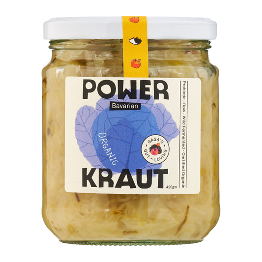 Gaga's Organic PowerKraut Bavarian 450g