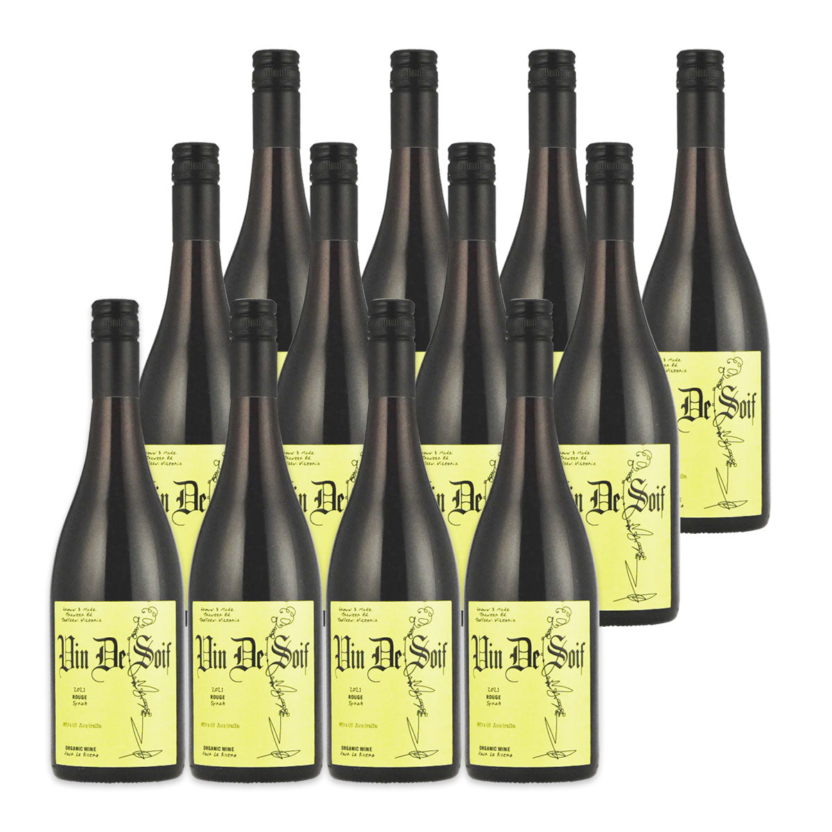 Vin de Soif Shiraz VIC Case 12 x 750ml | Harris Farm Online