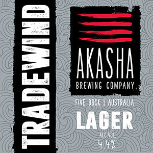 Akasha - Tradewind - Beer Lager (375mL)