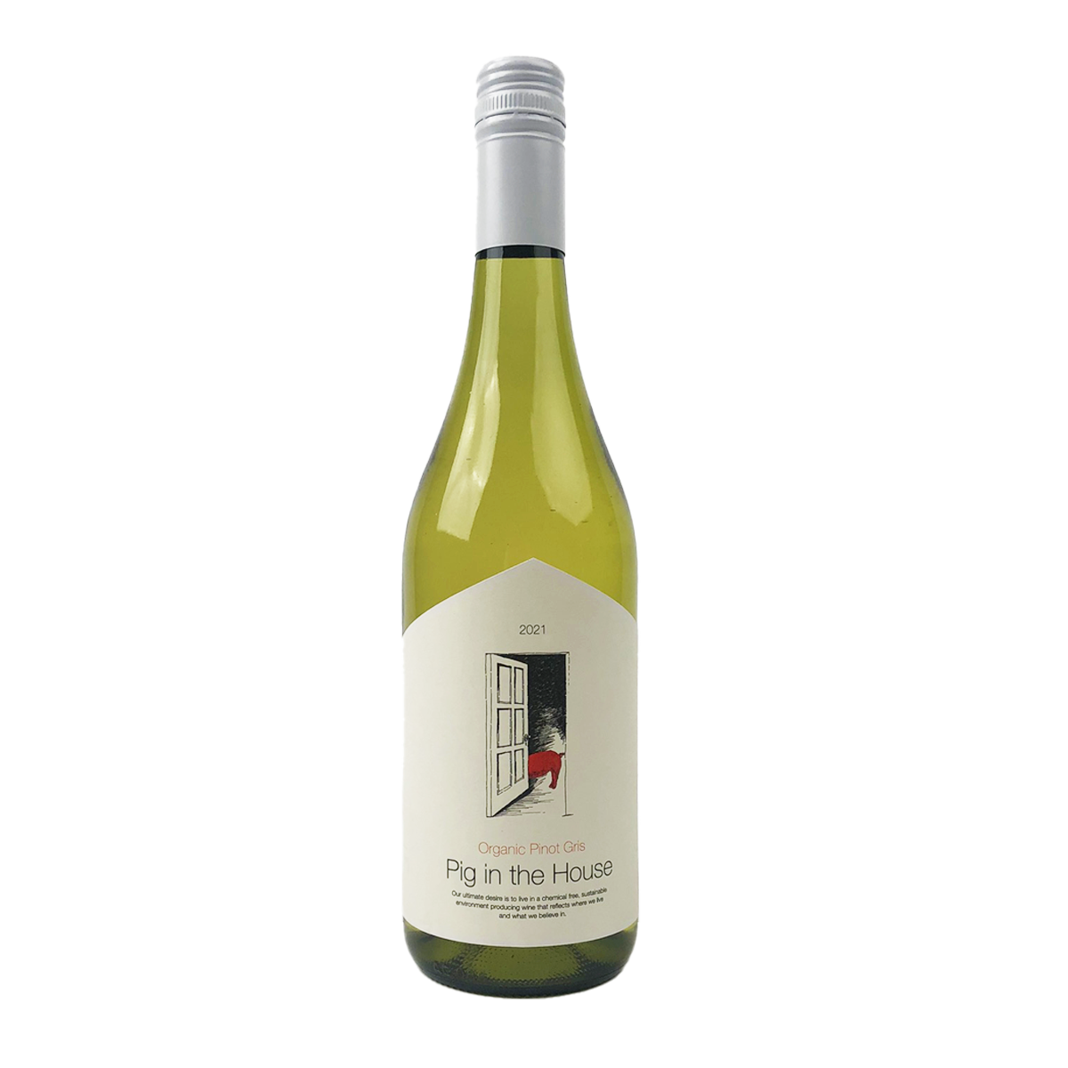 Pig in the House Organic Pinot Gris 750ml