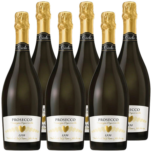 Cielo Prosecco Love Story Italy Case 6x750ml