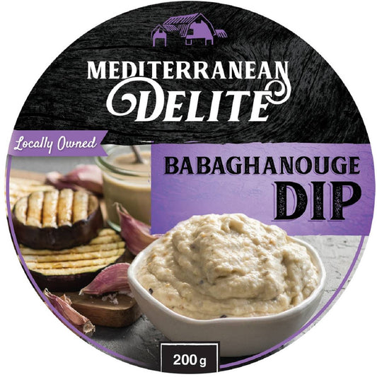 Mediterranean Delite Babaghanouge Dip 200g