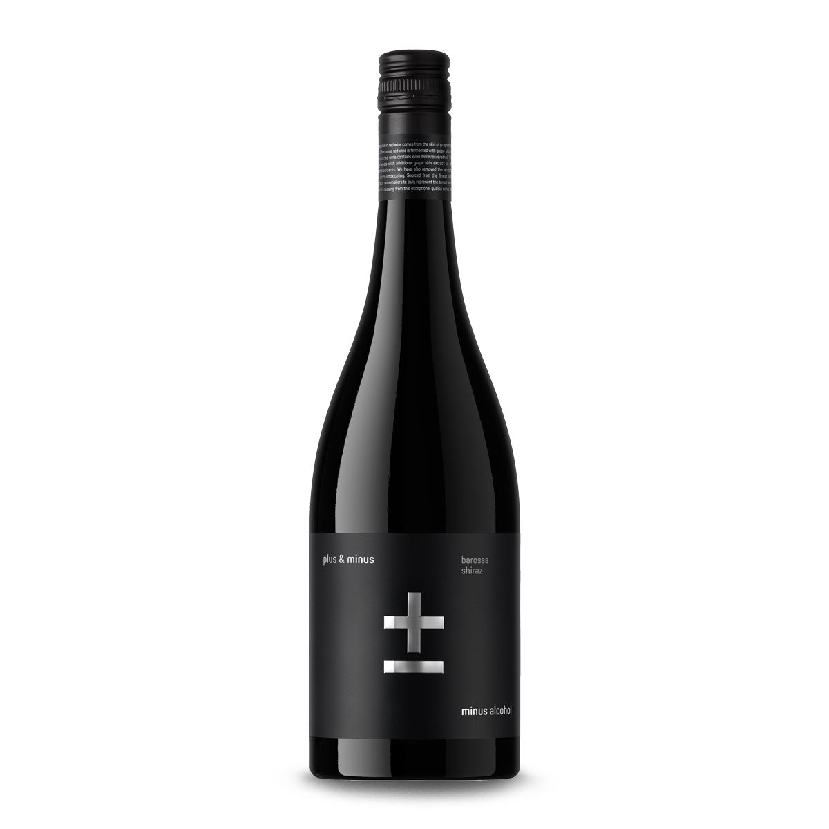 Plus and Minus Zero Alcohol Premium Barossa Shiraz 750ml | Harris Farm Online