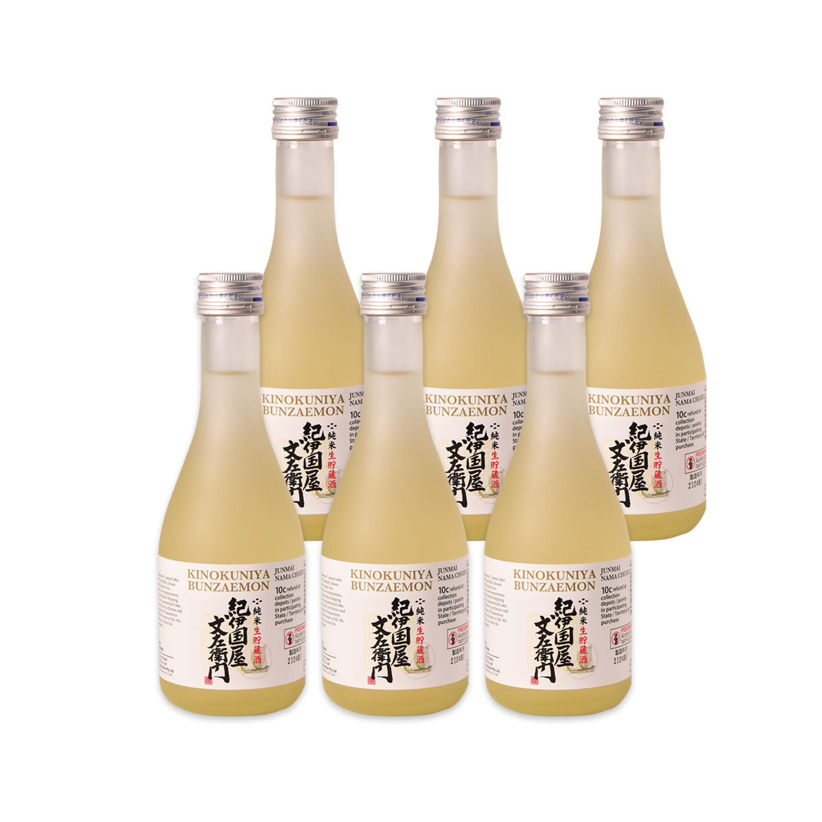 Kinokuniya Bunzaemon Junmai Namacho Sake Wakayama Japan Case 6 x 300ml | Harris Farm Online