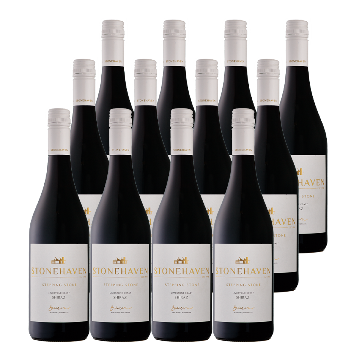 Stonehaven Shiraz Limestone Coast SA Case 12 x 750ml