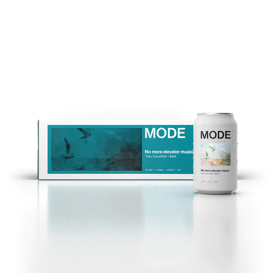 Mode Hard Seltzer Yuzu, Cucumber and Basil 12x330ml