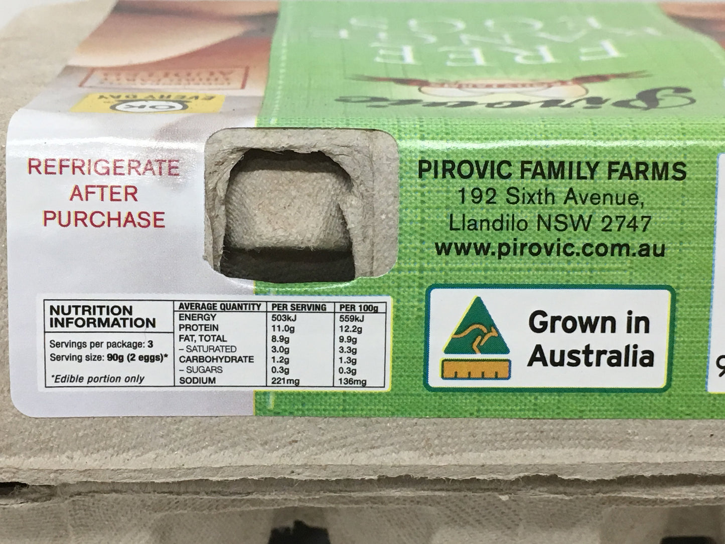 Pirovic Free Range Eggs | Harris Farm Online