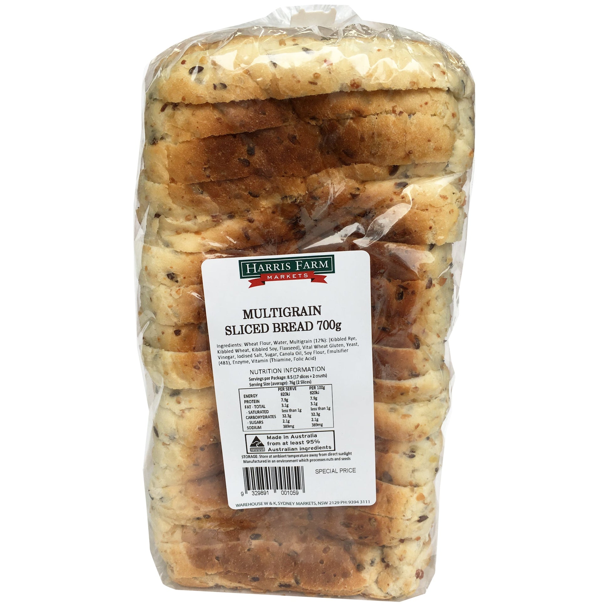 Harris Farm Sliced Bread Multi Grain | Harris Farm Online