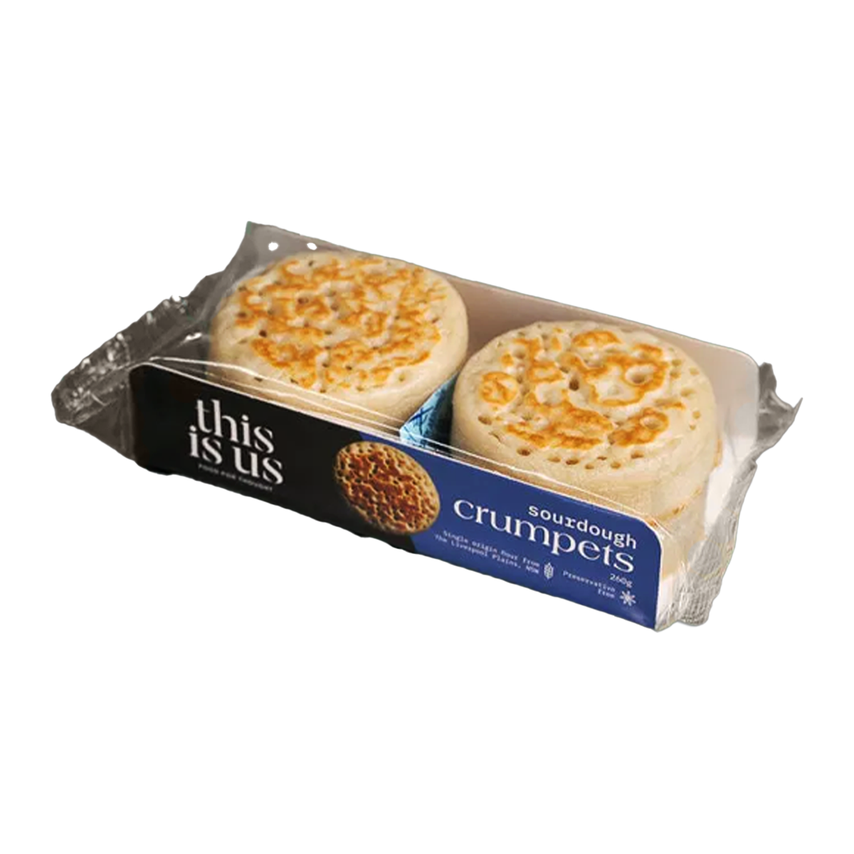 This is Us Sourdough Crumpets x4 260g