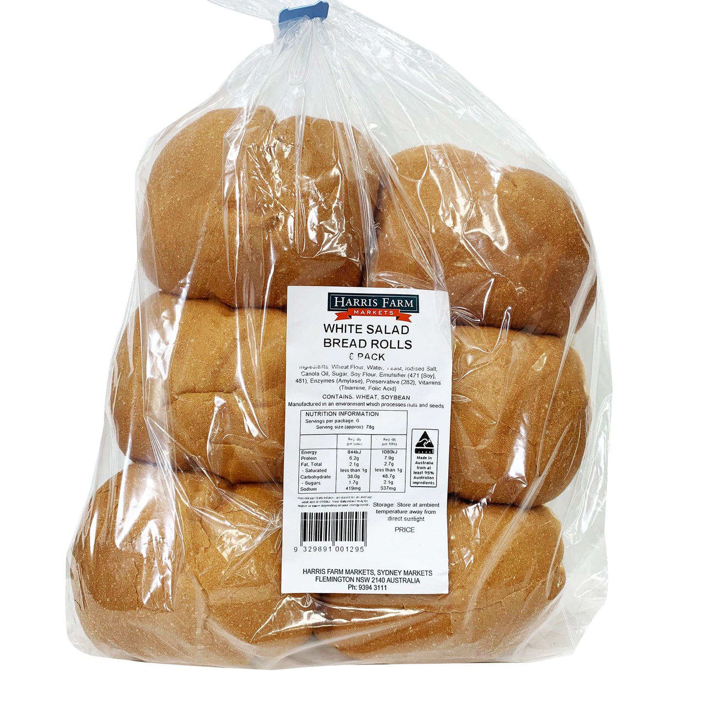 Harris Farm Bread Rolls White | Harris Farm Online