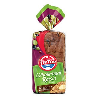 Tip Top Raisin Toast Wholemeal 600g