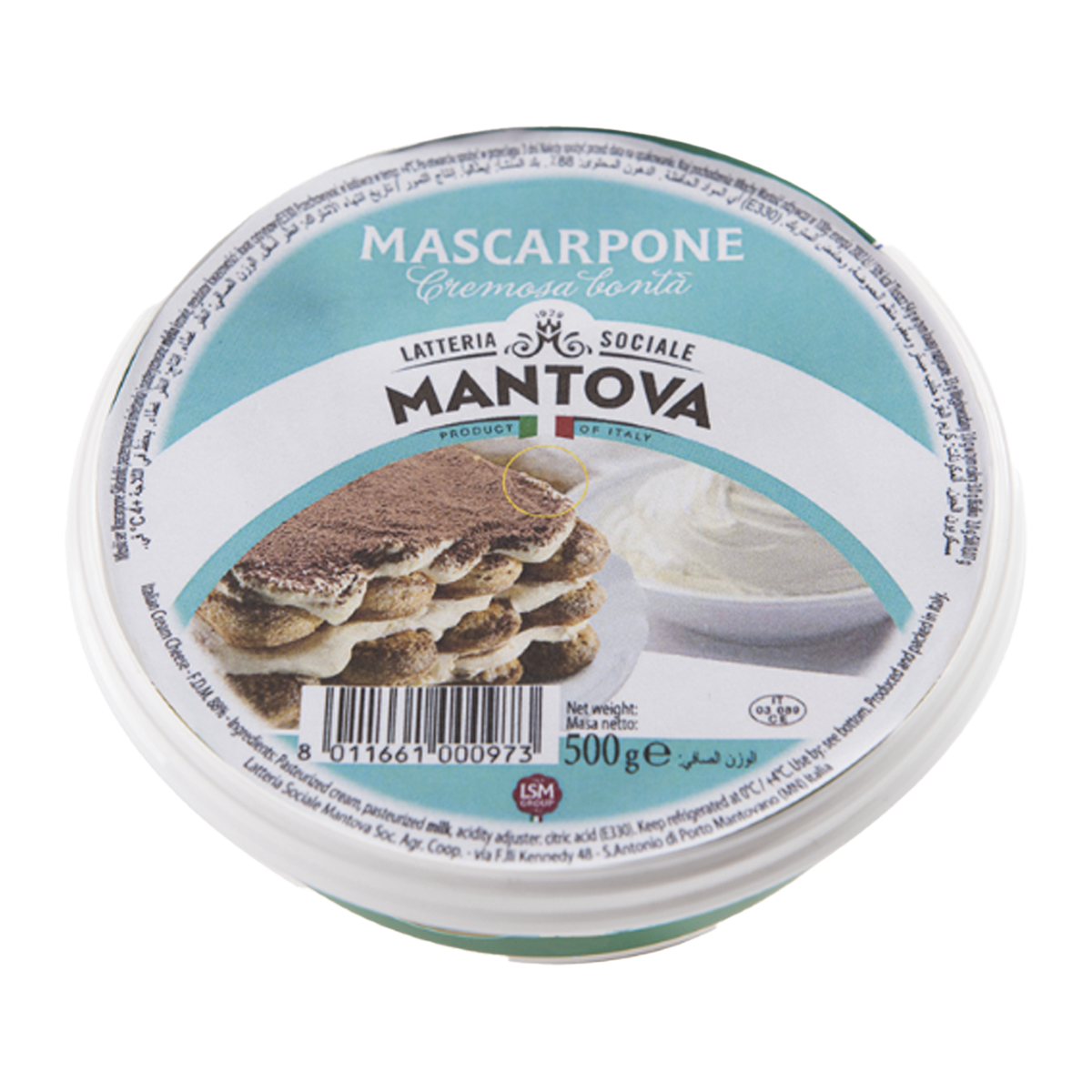 Latteria Sociale Mascarpone 500g