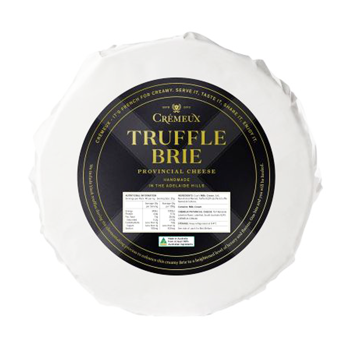 Cremeux Truffle Brie Provincial Cheese 200g