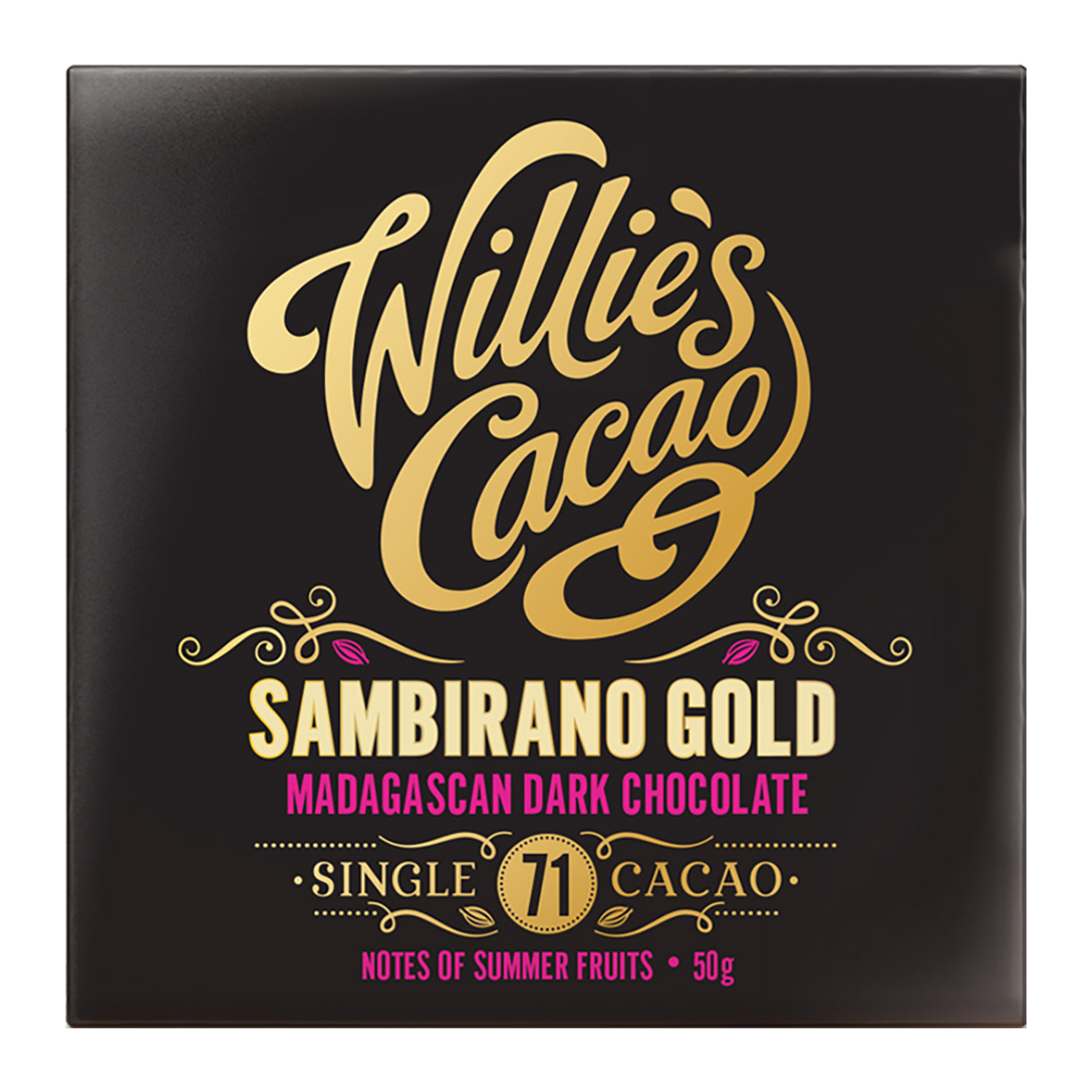 Willies Cocoa Madagascan Dark Chocolate 50g