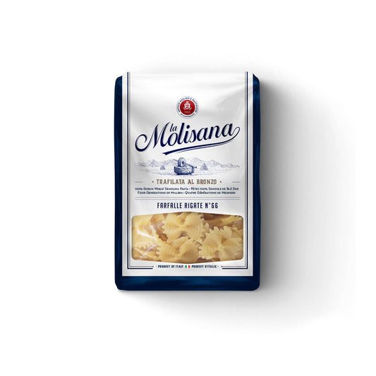 La Molisana Farfalle Rigate No.66 | Harris Farm Online