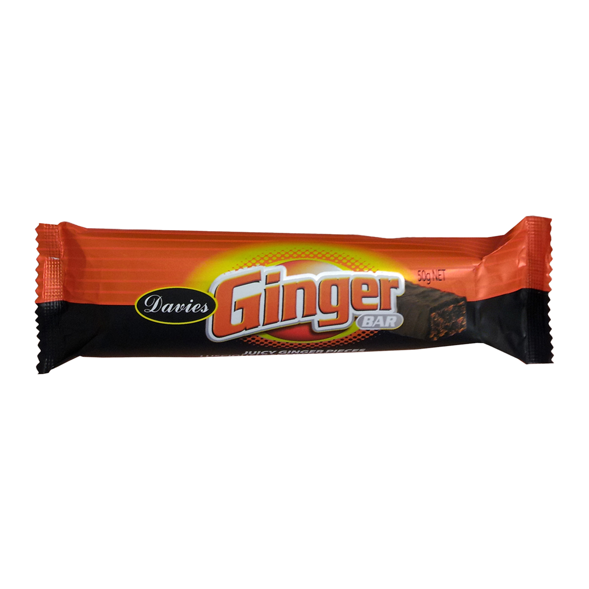 Davies Ginger Bar 50g