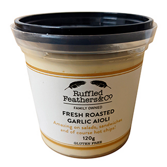 Ruffled Feathers Roasted Garlic Aioli 120g