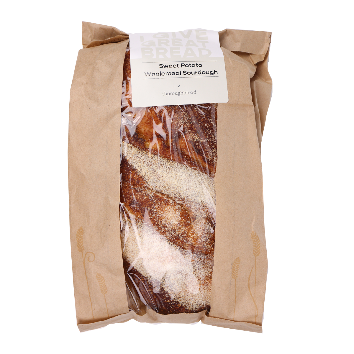 Thoroughbread Sweet Potato Wholemeal Sourdough 650g