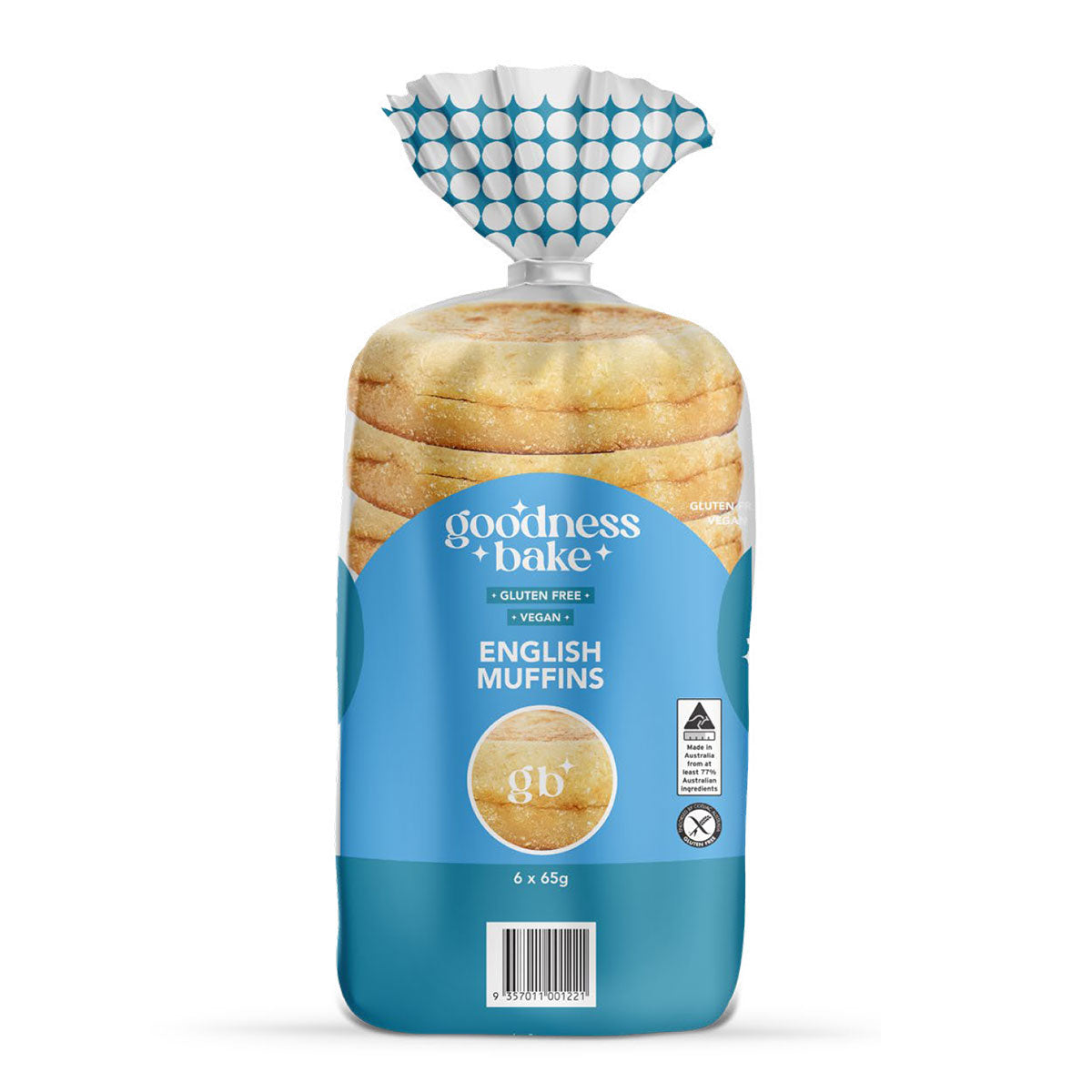 Goodness Bake Gluten Free English Muffins x 4 | Harris Farm Online