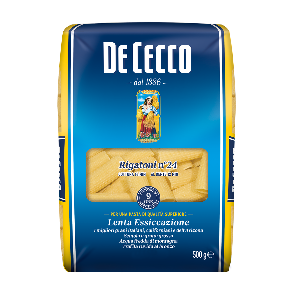 De Cecco Pasta Rigatoni 500g