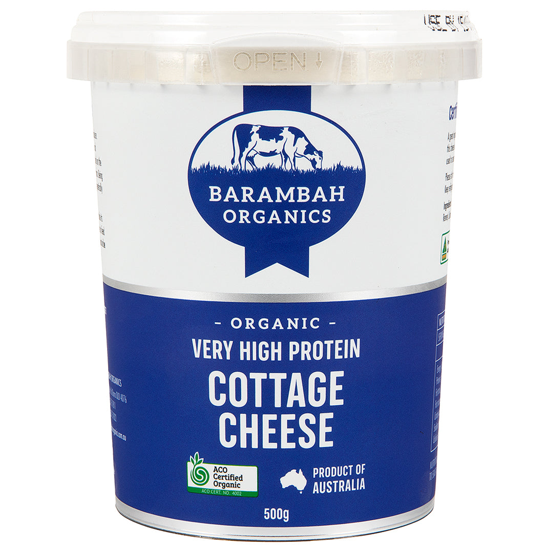 Barambah Organics Very High Protein Cottage Cheese | Harris Farm Online