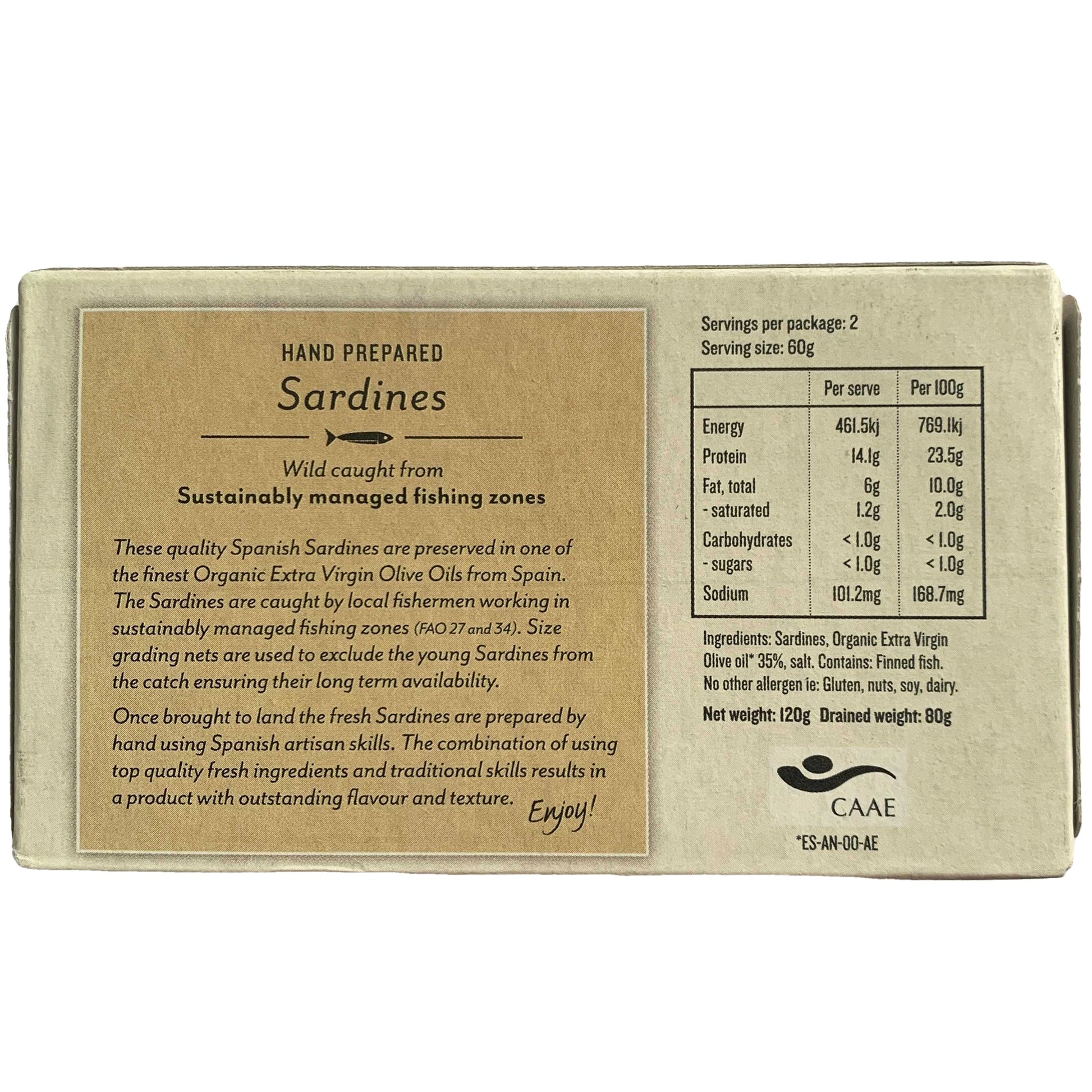 Good Fish Sardines in Organic Extra Virgin Olive Oil | Harris Farm Online