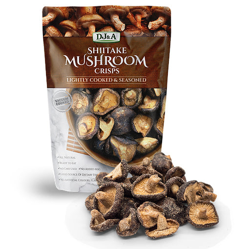 DJ & A - Shiitake Mushroom Crisps | Harris Farm Online