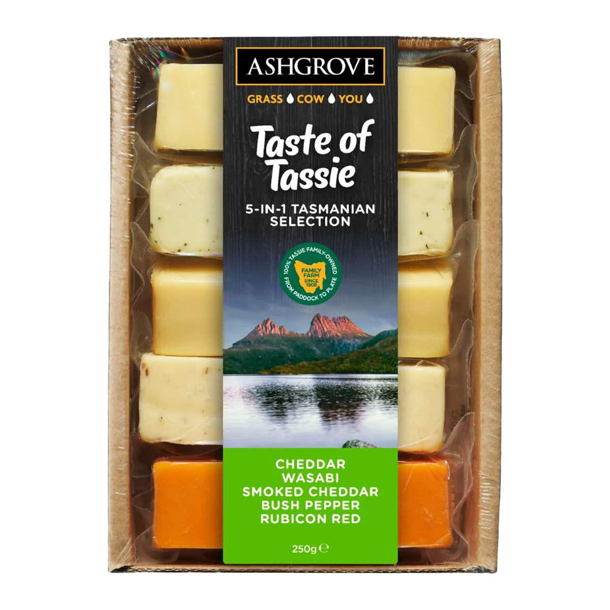 Ashgrove Tassie Cheese Selection 250g