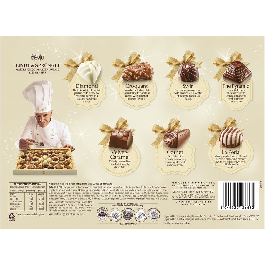 Lindt Dark and White Chocolates Prestige Selection | Harris Farm Online