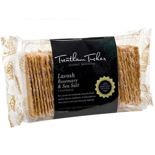 Trentham Tucker Rosemary and Sea Salt Lavosh 250g