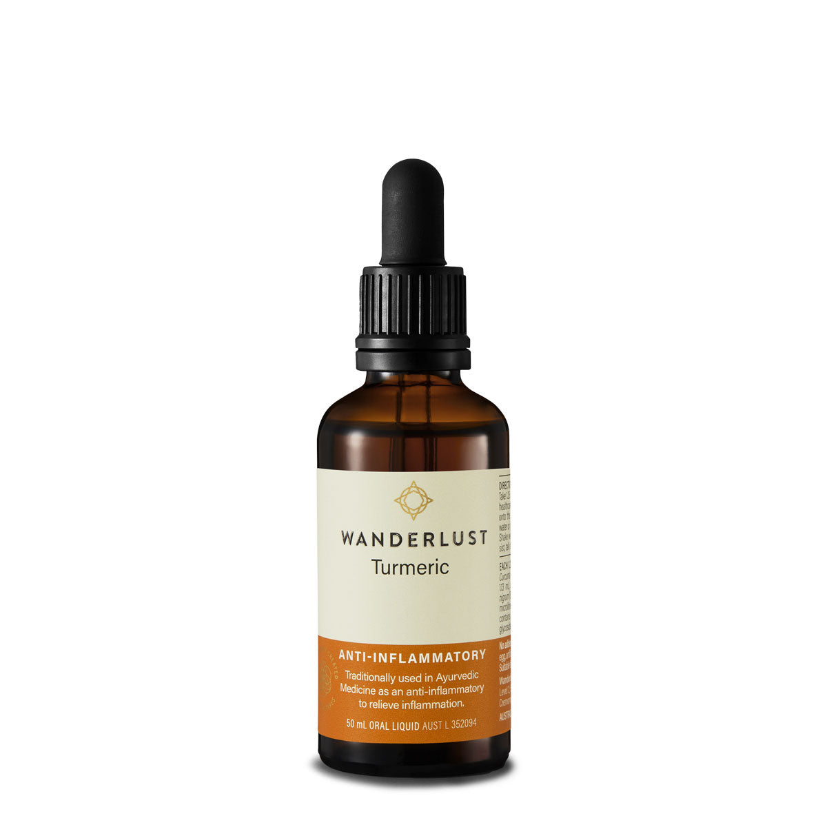 Wanderlust Turmeric Drops 50ml | Harris Farm Online