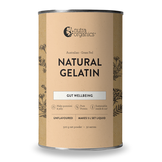 Nutra Organics Natural Gelatin 500g