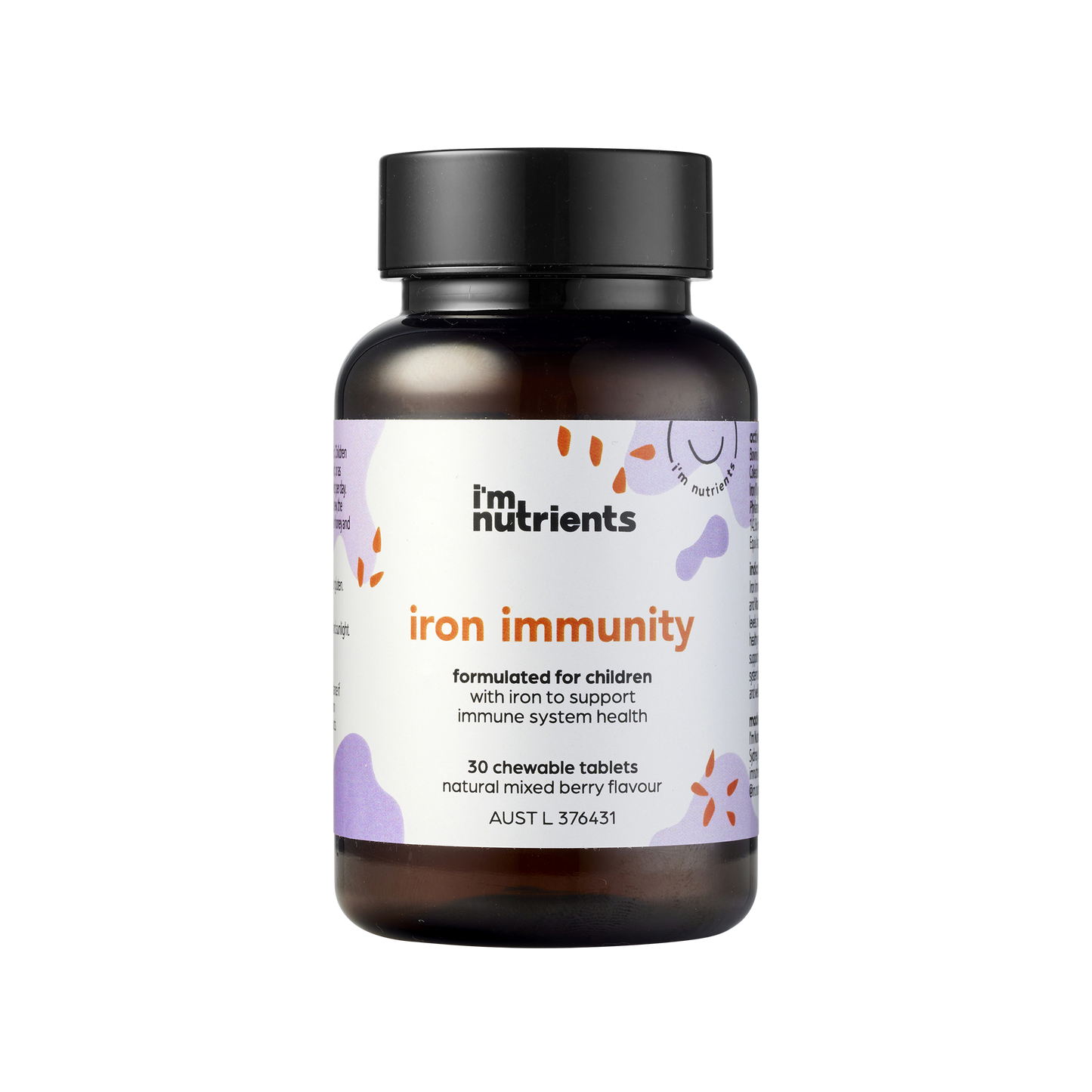 I'm Nutrients Iron Immunity 30 Tablets