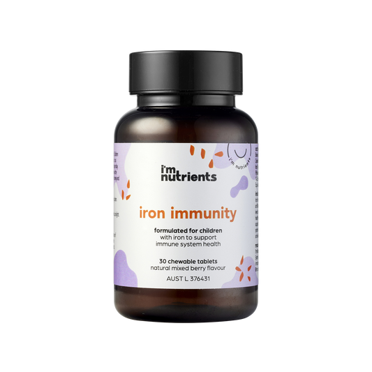 I'm Nutrients Iron Immunity 30 Tablets